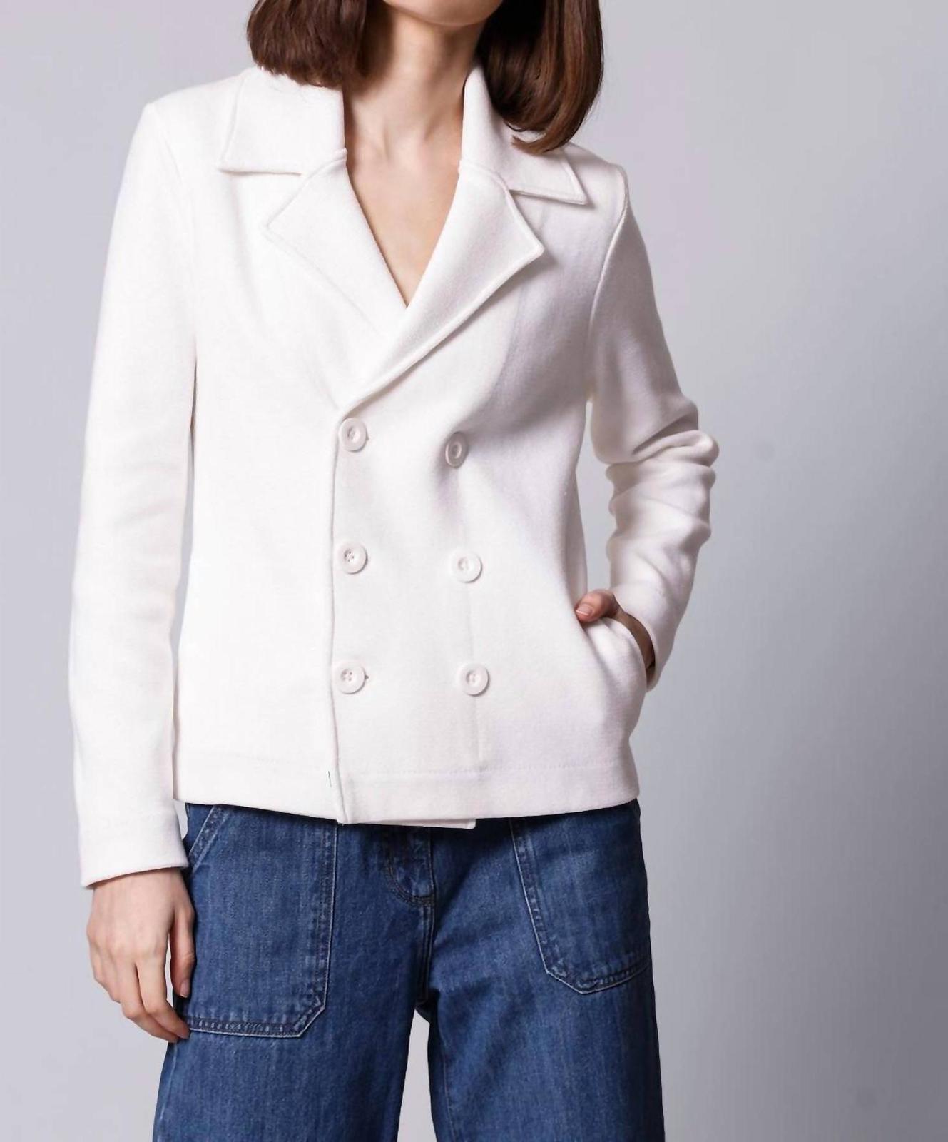 Minnie Rose Cotton Blend Short Pea Coat Size M - $254.43