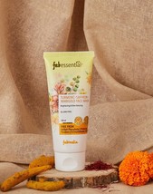 Fabindia Haldi Saffron Marigold Face Wash 100 gm Facial Skin Body Turmeric - £13.18 GBP