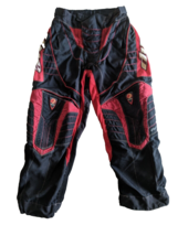 Dye C5 Paintball Pants Red Padded Bottoms Men&#39;s Size Small Core Division - $46.54