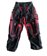 Dye C5 Paintball Pants Red Padded Bottoms Men&#39;s Size Small Core Division - £36.47 GBP