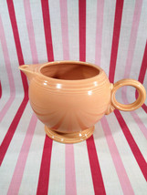 Sweet 1980&#39;s Homer Laughlin Fiesta Pottery Apricot Glaze Retired Teapot • No Lid - £18.80 GBP