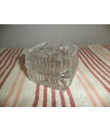 Crystal Clear Industries 24% lead Crystal Trinket Jewelry Box Bow Lid Yu... - $189.87 MXN