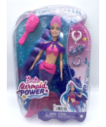 Barbie Mermaid Power Doll W/Seahorse Pet and Accessories - £11.43 GBP