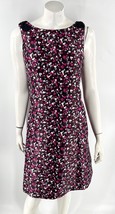 RSVP Talbots Sheath Dress 12P Burgundy Red Pink Sleeveless Cocktail Wome... - £59.27 GBP