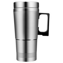 Electric Car Kettle 300ml Vehicle Heating Insulated Bottle For Milk Coffee - £20.71 GBP+