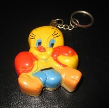 Vintage Novelty Tweety Bird Boxing Looney Toons Keychain Gas Butane Lighter - £10.26 GBP