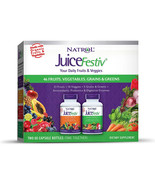 Natrol Juicefestiv Daily Fruits and Veggies,  60 + 60 Capsules - $37.38 CAD