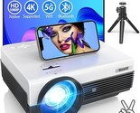 5G Projector With Wifi And Bluetooth,Native Full Hd 1080P Outdoor Video ... - $370.99