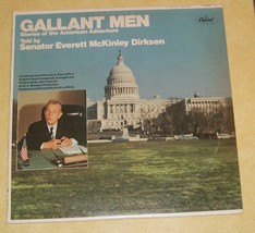 33LP Record Gallant Men Story American Adventure Senator Dirksen Maestro Cavacas - £5.96 GBP