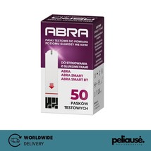 50 x ABRA Blood Glucose Sugar Test Strips for ABRA Meter Monitor Devices - £17.17 GBP