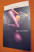 Invitation to BULGARI shops collection accessories LOGOMANIA folding Bvl... - $14.03