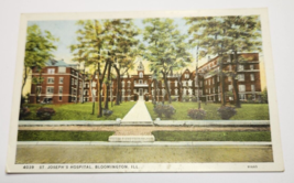 1910&#39;s St. Joseph&#39;s Hospital, Bloomington, Ill.  Post Card American Art ... - £6.96 GBP