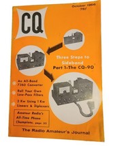 CQ Magazine Oct 1966 Three Steps to Sideband Part 1 / 2kw using 1kw Amplifiers - £3.95 GBP