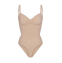 SKIMS Seamless Sculpt Brief Bodysuit Size XL Mica (Tan) Womens Shapewear... - $44.95