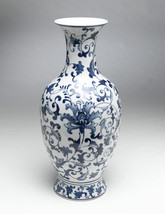 Zeckos AA Importing 59701 Blue And White Vase - £133.51 GBP