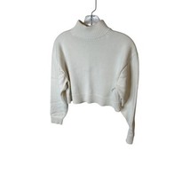 Sunday best cream cropped sweater-small - $40.00