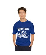 Mountains Men&#39;s T-Shirt: Breathable, Comfortable, Anti-Microbial Perform... - £22.58 GBP+