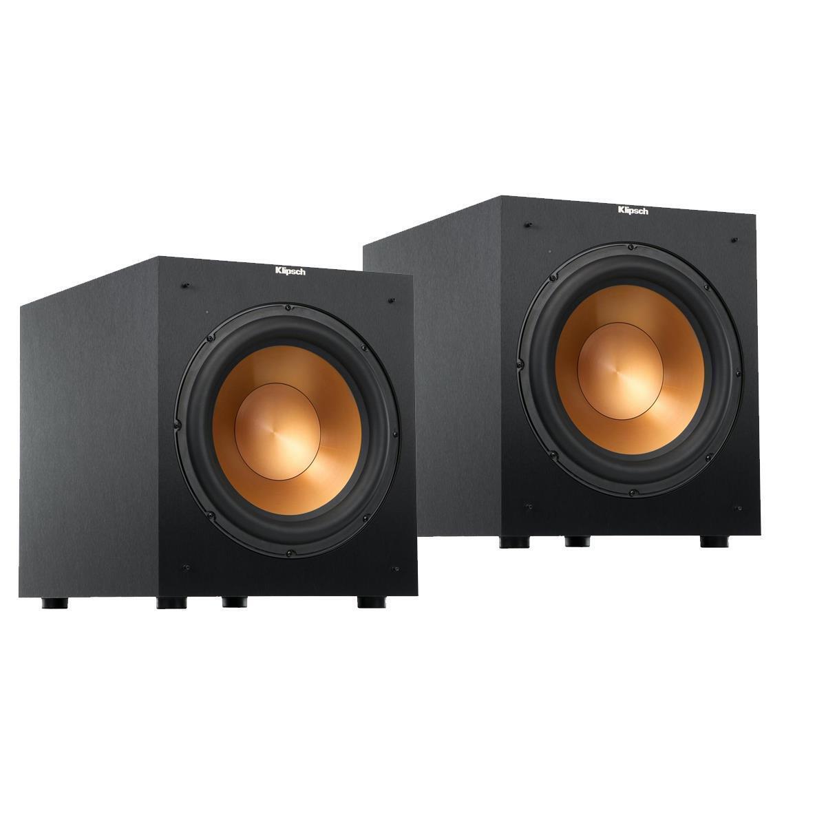 Primary image for 2x Klipsch Reference R-12SW 12" 400W All-Digital Powered Subwoofer, Black