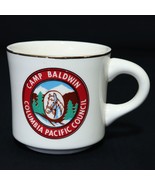 Boy Scouts VTG BSA Mug Cup, Camp Baldwin, Columbia Pacific Council, Hors... - £49.13 GBP
