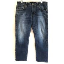 Adriano Goldschmied Graduate Relaxed Straight Jeans 36x32 Tailored Stretch USA - £31.30 GBP