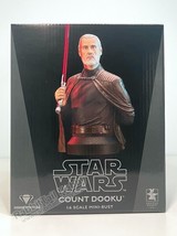 DIAMOND SELECT TOYS Count Dooku 1/6 Bust - Star Wars Scale Figure (US In... - £29.89 GBP