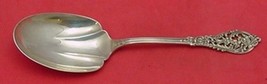 Florentine Lace by Reed and Barton Sterling Silver Berry Spoon Fluted 9 1/4&quot; - $206.91