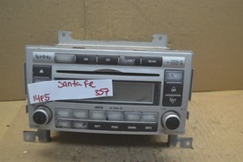07-08 Hyundai Senta Fe Audio Stereo Radio CD 28132067 Player 357-14f5 - $179.99