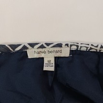 Harve Benard RN#120727 Women's Black & White Zipper Pull-On Skirt Size 12 image 3