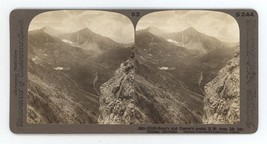 c1900&#39;s Stereoview Gray&#39;s &amp; Torrey&#39;s Peaks S.W. From Mt McClellan in Colorado - £9.56 GBP