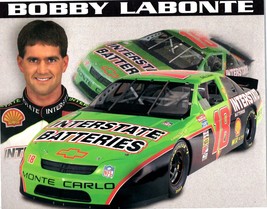 Bobby Labonte Interstate Batteries 1995 Racing Drivers 8 x 10 Card - £1.17 GBP