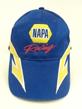 NAPA Racing Blue &amp; Yellow Toyota 55 Michael Waltrip Adjustable Trucker Hat - £3.96 GBP