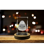 LED Base included | Candy Corn 3D Engraved Crystal Halloween Decor - $36.47 CAD+
