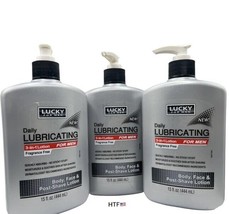 Lucky for Men 3-In-1  Lubricating Lotion Fragrance Free compares to Lubriderm - $69.29