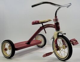 *G) Radio Flyer Classic Red Pedal Tricycle Model #34B - $19.79