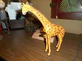 Vintage 1987 Aaa Toy Giraffe Figurine Made In China Hard Rubber Excellent - £9.10 GBP