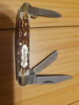 Schrade Uncle Henry STAGLON J.R. 3-Blade Knife 807UH - $22.28