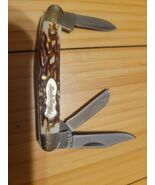 Schrade Uncle Henry STAGLON J.R. 3-Blade Knife 807UH - $22.28