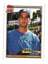 1991 Topps #739 Russ Swan Seattle Mariners - £3.73 GBP