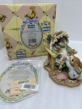 My Blushing Bunnies &quot;The Holidays Join Us Together&quot; 1998 Enesco Hillman #386871 - $65.13