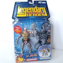 Super Patriot Action Figure Legendary Comic Book Heroes Pitt Series Mask... - $49.49