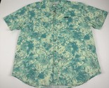 Columbia Men&#39;s Utilizer Printed Short Sleeve Shirt Ice Green Sketch-XL - £24.04 GBP
