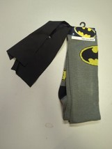 Bioworld DC Comics Batman Knee High Socks With Cape(w/ Helicase Sock Ring) - £6.88 GBP