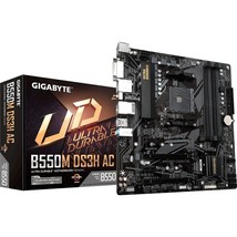 Gigabyte B550M DS3H Ac (AM4 AMD/B550/Micro ATX/Dual M.2/SATA 6Gb/s/USB 3.2 Gen 1 - £151.73 GBP