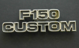 OEM Ford F-150 Truck Metal Badge Emblem 1980's Era Good Posts - $12.66