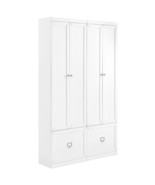 Crosley Furniture Harper 2-Piece Entryway Set with 2 Pantry Closets, White - $925.99