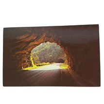 Postcard Twin Tunnels On Blue Ridge Parkway In The Mountains Of North Ca... - $4.84