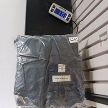 Preston & York Women's Black Genuine Lamb Skin Leather Buttons Jacket Size Large image 9