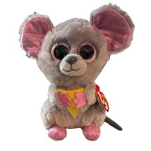 New Ty Beanie Boos - SQUEAKER the Mouse (6 Inch) Plush Stuffed Animal Toy - $14.24