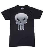 Marvel Comics The Punisher Adult Mens Black Tee T-Shirt - £16.59 GBP