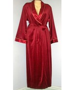 NWT  Vintage Designer ETIENNE Velvet Wrap Robe with Satin Collar. Orig $... - $88.28 CAD
